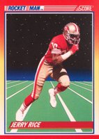 1990 Score #556 Jerry Rice Football Card