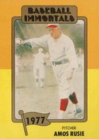 1980 Baseball Immortals #162 Amos Rusie Baseball Card
