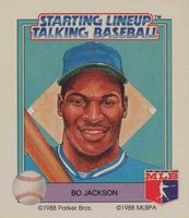 1988 Starting Line Up Talking Baseball Team Set # Bo Jackson Baseball Card