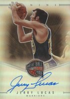 2020 Panini Obsidian Spectra Hall of Fame Signatures #JLU Jerry Lucas Basketball Card