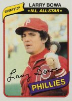 1980 Topps #630 Larry Bowa Baseball Card