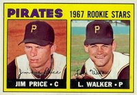 1967 Topps #123 Pirates Rookies Baseball Card