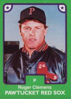 1984 TCMA Pawtucket Red Sox #22 Roger Clemens Baseball Card