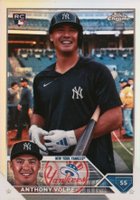 2023 Topps Chrome Update #USC35 Anthony Volpe SP Baseball Card