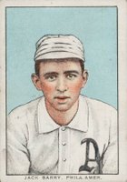 1911 General Baking # Jack Barry Brunners Baseball Card