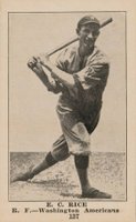 1917 Weil Baking Co. #137 Sam Rice Baseball Card