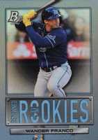 2022 Bowman Platinum Renowned Rookies #RR2 Wander Franco Baseball Card