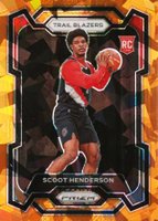 2023 Panini Prizm #141 Scoot Henderson Orange Ice Basketball Card