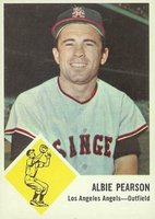 1963 Fleer #19 Albie Pearson Baseball Card