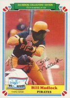 1983 Drake's #15 Bill Madlock Baseball Card