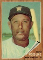 1962 Topps #125GT Gene Woodling Green Tint Baseball Card