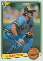 1983 Donruss #258 Robin Yount Baseball Card