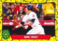 2019 Topps Throwback Thursday #196 Mike Trout Baseball Card