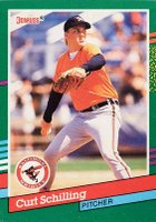 1991 Donruss #556 Curt Schilling Baseball Card