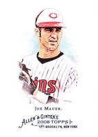 2008 Topps Allen & Ginter #66 Joe Mauer Baseball Card