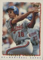 1995 Topps #584 Moises Alou Baseball Card