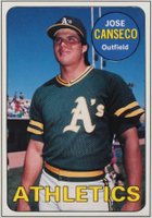 1990 Baseball Cards Magazine Repli-Cards #42 Jose Canseco Hand Cut Baseball Card
