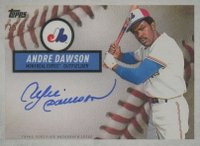 2019 Topps Brooklyn Collection Autographs #ADA Andre Dawson Baseball Card