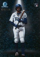 2024 Bowman Spotlights #BS8 Junior Caminero Mini Diamond Baseball Card