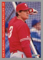1993 Fleer #496 Dale Murphy Baseball Card