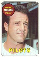 1969 Topps #111 Johnny Morris Baseball Card