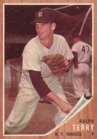 1962 Topps #48 Ralph Terry Baseball Card