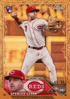 2023 Topps Gilded Collection #133 Spencer Steer Baseball Card