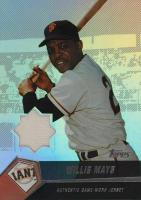 2004 Topps Clubhouse Relics #WM Willie Mays Baseball Card