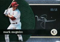 2024 Topps Diamond Icons Black Polychromatink #BPAMCG Mark McGwire Silver Ink Baseball Card