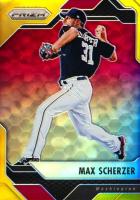 2017 Panini Chronicles Panini Prizm #39 Max Scherzer Gold Baseball Card