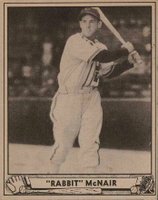 1940 Play Ball #14 Rabbit McNair Baseball Card