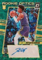 2023 Panini Donruss Optic Rookie Optics Autographs #ROAKEY Keyonte George Green International Basketball Card