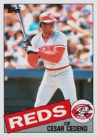 1985 Topps #54 Cesar Cedeno Baseball Card