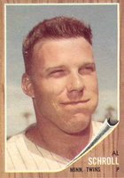 1962 Topps #102 Al Schroll Baseball Card