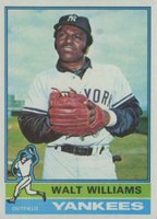 1976 Topps #123 Walt Williams Baseball Card