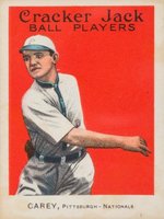 1914 Cracker Jack #73 Max Carey Baseball Card