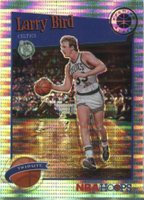 2019 Panini Hoops Premium Stock #289 Larry Bird Pulsar Basketball Card