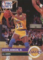 1991 Pro Set Prototypes # Magic Johnson Basketball Card