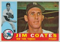 1960 Topps #51 Jim Coates Baseball Card