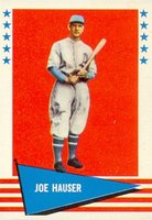 1961 Fleer #113 Joe Hauser Baseball Card
