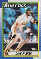 1990 Topps #45 Dave Parker Baseball Card
