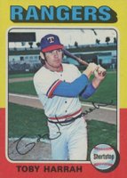 1975 Topps Mini #131 Toby Harrah Baseball Card