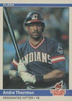 1984 Fleer #554 Andre Thornton Baseball Card