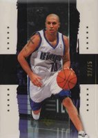 2003 Upper Deck Exquisite Collection #33 Mike Bibby Gold Basketball Card