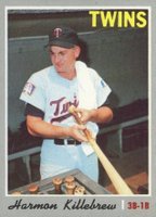 1970 Topps #150 Harmon Killebrew Baseball Card