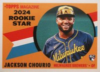 2024 Topps Throwback Thursday #133 Jackson Chourio Baseball Card