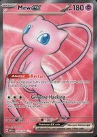 2023 Pokemon Mew EN-151 #193 Mew EX Ultra Rare TCG Card