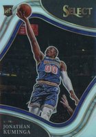 2021 Panini Select #246 Jonathan Kuminga Silver Prizm Basketball Card