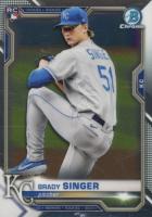 2021 Bowman Chrome #43 Brady Singer Baseball Card