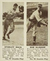 1941 Double Play #97/98 Hack/Klinger Baseball Card